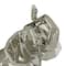 Silver Contemporary Elephant Sculpture Set